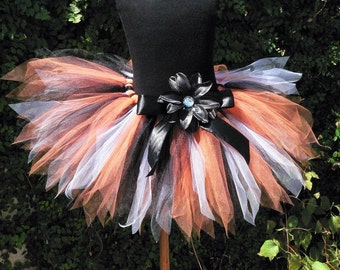 Harlow, a spirit pixie - Custom Sewn Tutu - Baseball Team Tutu - Sports Tutu - Halloween Tutu - Witch, vampire, or gothic fairy costume tutu