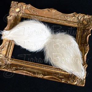 Angel Wings for Baby Photo Prop Infant Feather Angel Wings Fully Poseable for Newborn Photography image 3