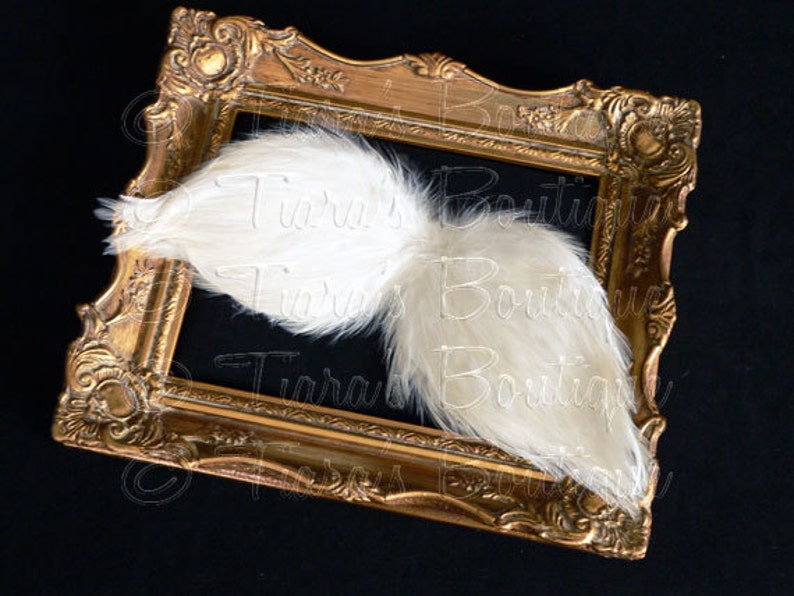 Angel Wings for Baby Photo Prop Infant Feather Angel Wings Fully Poseable for Newborn Photography image 3