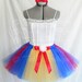 Snow White - Adult Teen Pre-Teen Custom 15'' Sewn Tutu 