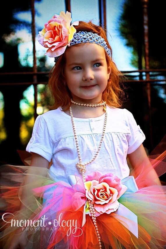 Gymboree TuTu Fun 4 5 6 7 8 10 12 Headband Tulle Purple Bow 15