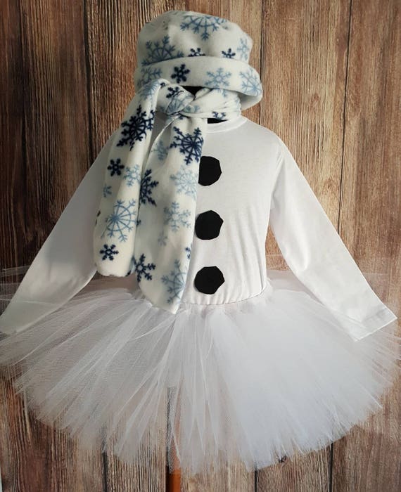 Brote envío Lo siento Conjunto de tutú de muñeco de nieve traje de tutú de muñeco - Etsy España