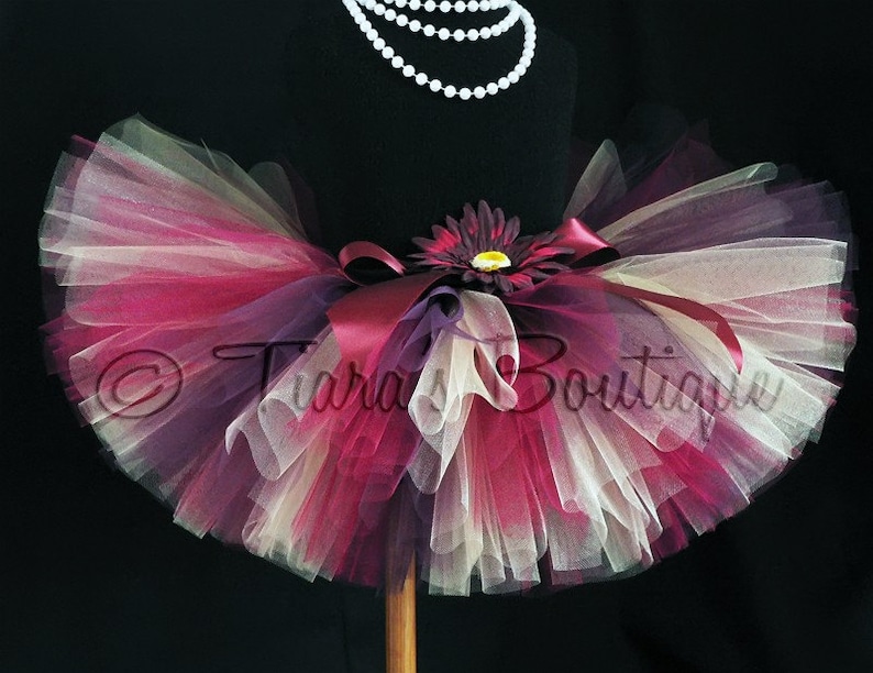 Girls- Custom Sewn 8 Tutu Golden Plum Tutu Skirt for Baby Christmas Tutu sizes Newborn to 5T Autumn Tutu Toddler Birthday Tutu