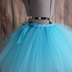 Adult Teen Pre-teen Tutu, Economy Line - Less Full Tutus, Choose Your Own Colors, Custom 15&#39;&#39; Sewn Pixie Tutu