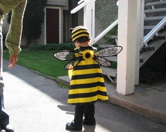 Handmade Bumble Bee Inspired Wings For Halloween Costume