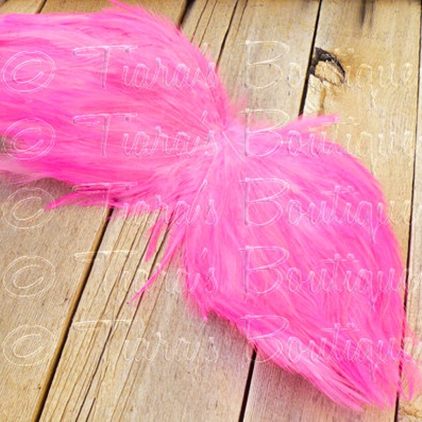 Angel Wings for Baby - Photo Prop Infant Feather Angel Wings in Hot Pink - Flamingo Wings - Fully Poseable for Newborn Photography