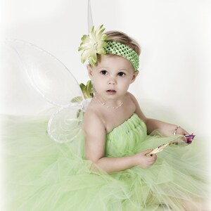 Tinker Fairy Wings - White Pixie Wings - Handmade Fairy Wings - Wings ONLY, Tutu Dress Not Included