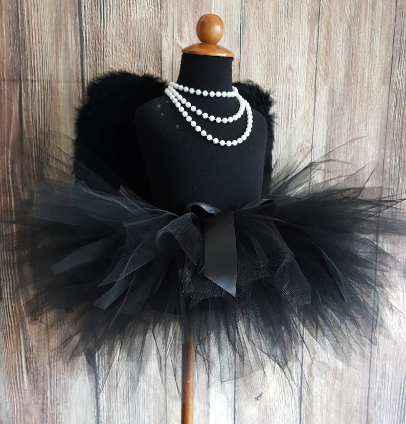 black angel tutu costume