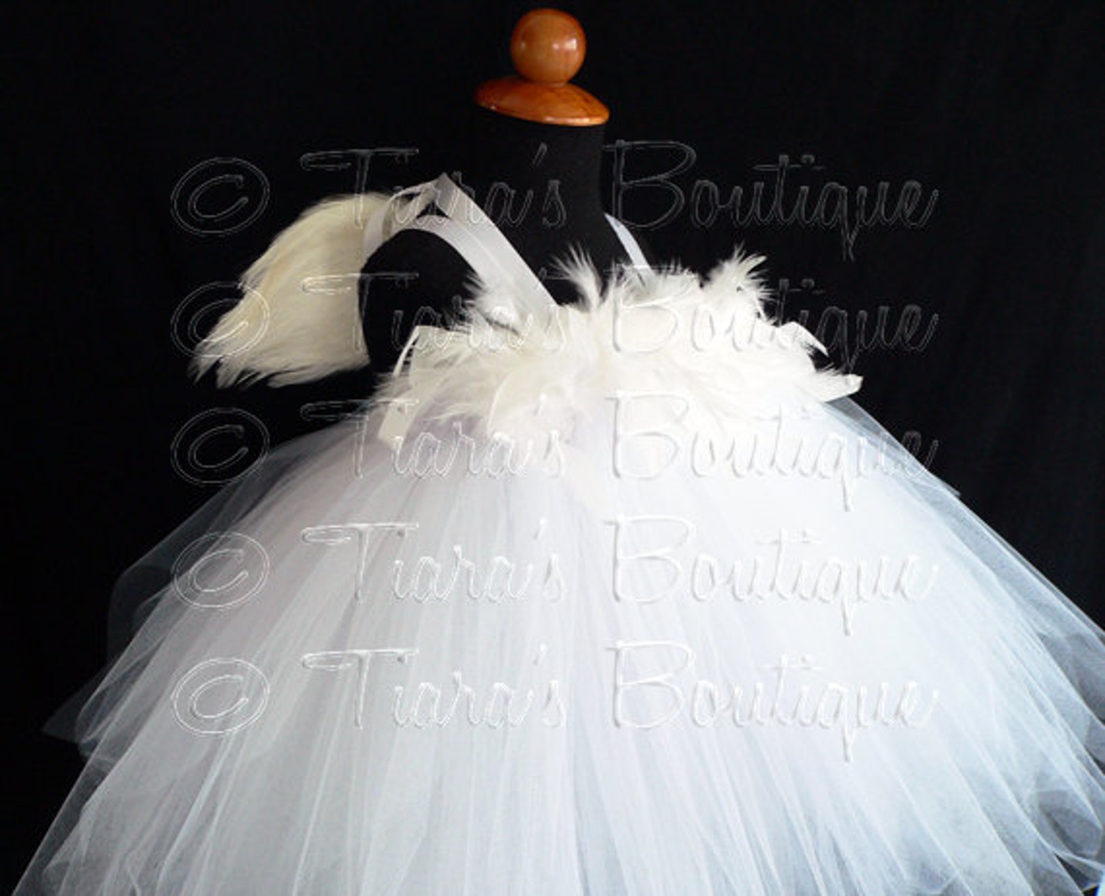 white tutu angel costume