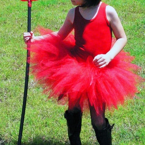 red devil tutu