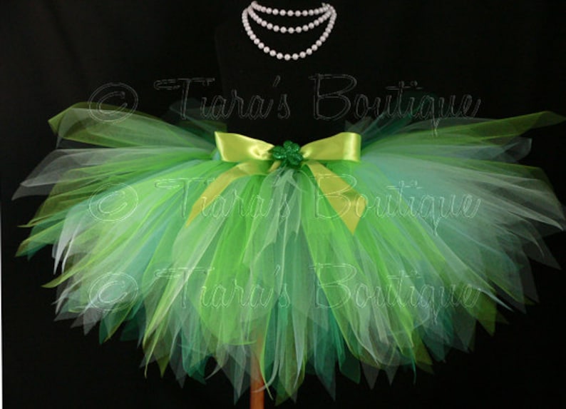 sizes up to 5T Shamrock Tutu Shaylee St Erin Go Bragh Green Tutu Custom 13 Sewn Pixie Tutu Birthday Tutu Patrick/'s Day Tutu