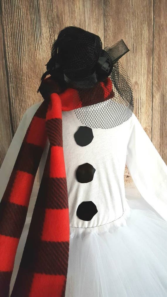 Traje de tutú muñeco de nieve 'Breanna' traje de niña de invierno, niñas  muñeco de nieve
