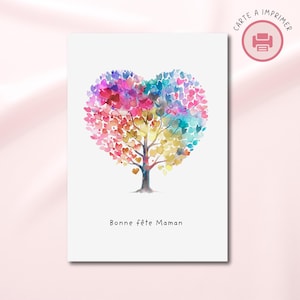 Printable Mother’s Day Digital Card – Downloadable PDF + PNG Card – Love Message for Mom
