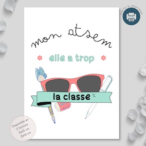 Printable Digital Card Thank you ATSEM - End of School Year Gift