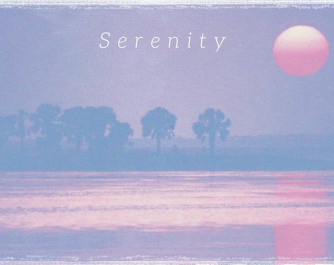 Lolo Love serenity blank card