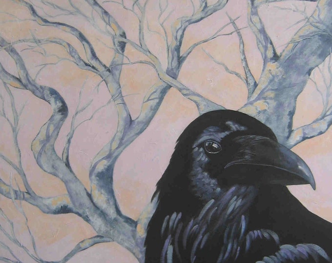 The Elder raven greeting card