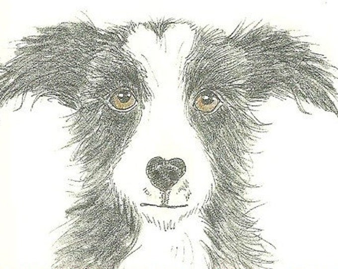 Loveable Mutt Blank greeting Card