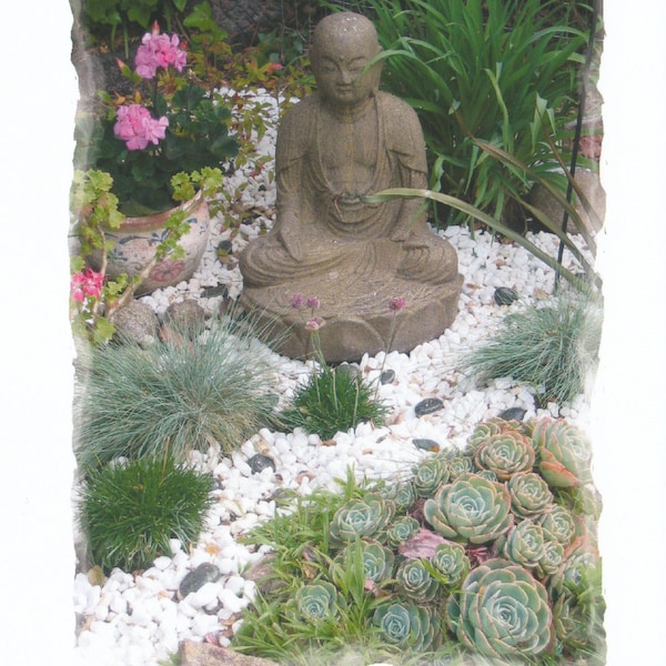 My Zen Garden frameable large card