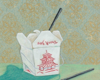 Chinese Take-Out greeting card