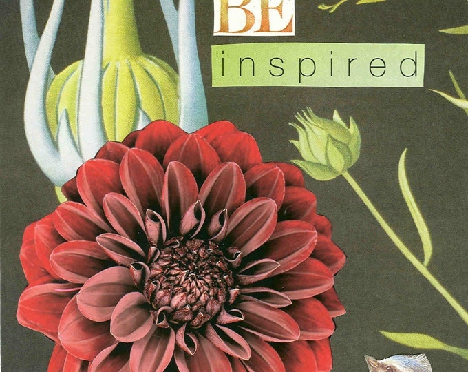 Be Inspired blank greeting card