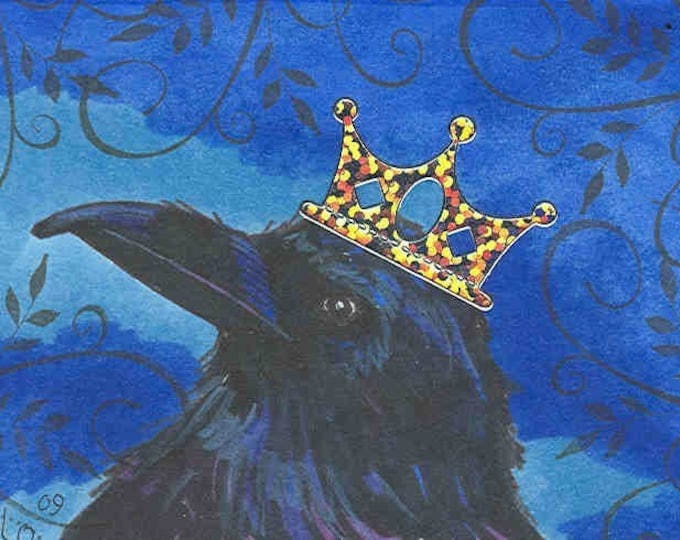 The Raven King notecard