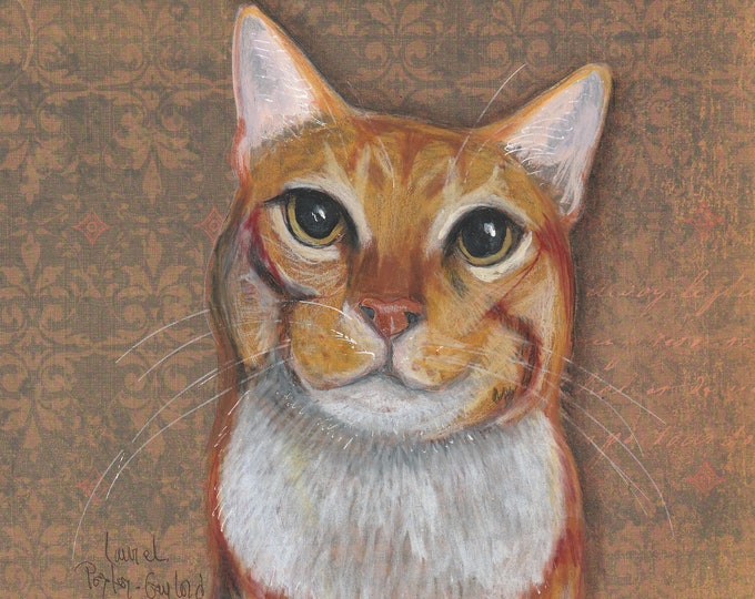 Custom pet portrait from your photos acrylic on canvas