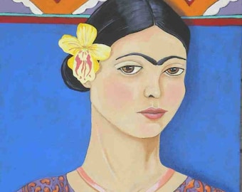 Young Frida notecard