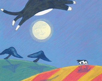 The Cat Jumped Over The Moon notecard