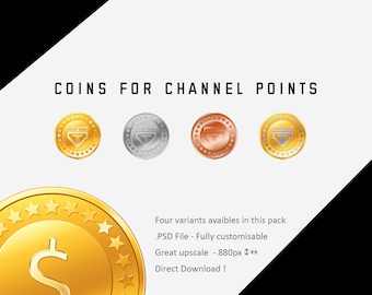 Moneda por punto de canal | Twitch Element