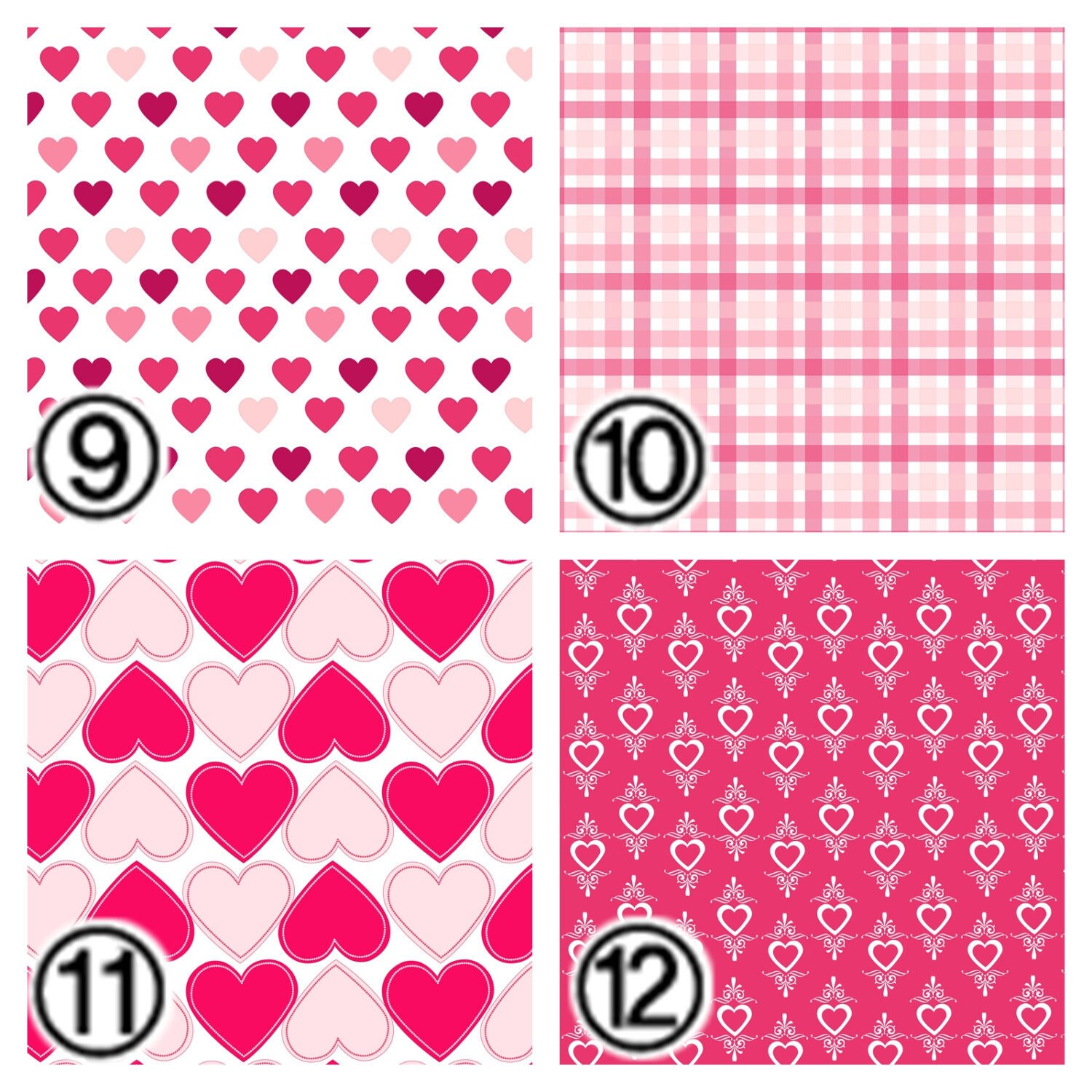 Craft Vinyl Patterned Vinyl HTV Prints Vinyl Prints Sheet Size - Etsy