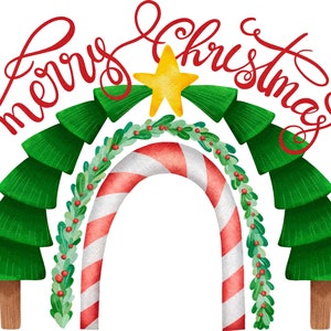 SUBLIMATION TRANSFER Ready to Press Christmas Rainbow Merry Christmas Sublimation t-shirt Transfer
