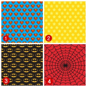 Craft Vinyl Patterned Vinyl HTV Prints Vinyl Prints sheet size 12&quot;x12&quot; Heat Transfer Vinyl 651 Vinyl Sheets Superhero Vinyl SKU 0093