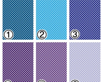 Craft Vinyl Patterned Vinyl HTV Prints Vinyl Print sheet size 12"x12' Heat Transfer Vinyl Vinyl Sheet Polka Dot Medium Vinyl SKU 0151