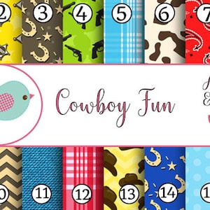 Cowboy Fun Cow Print Spurs Hats Bandana Vinyl Sheet Print Adhesive Vinyl Heat Transfer Craft Vinyl Pattern Vinyl Sheets Outdoor