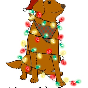 SUBLIMATION TRANSFER Ready to Press Merry Woofmas Dog Puppy Merry Christmas Sublimation t-shirt Transfer