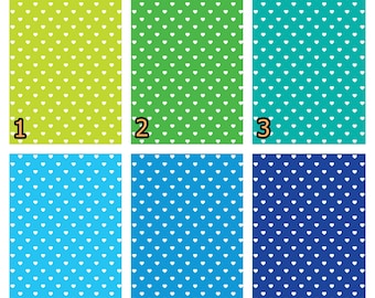 Craft Vinyl Patterned Vinyl HTV Prints Vinyl Prints sheet size 12"x12" Heat Transfer Vinyl Vinyl Sheets Bright Hearts Vinyl SKU 0191