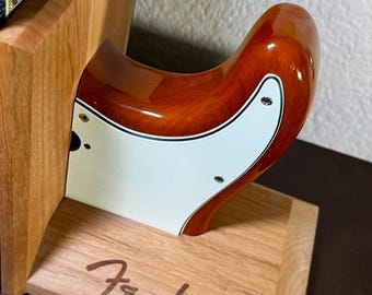 Fender Stratocaster Guitar Body Bookends from Bruce Kulick’s Collection | Official Fender Bookends
