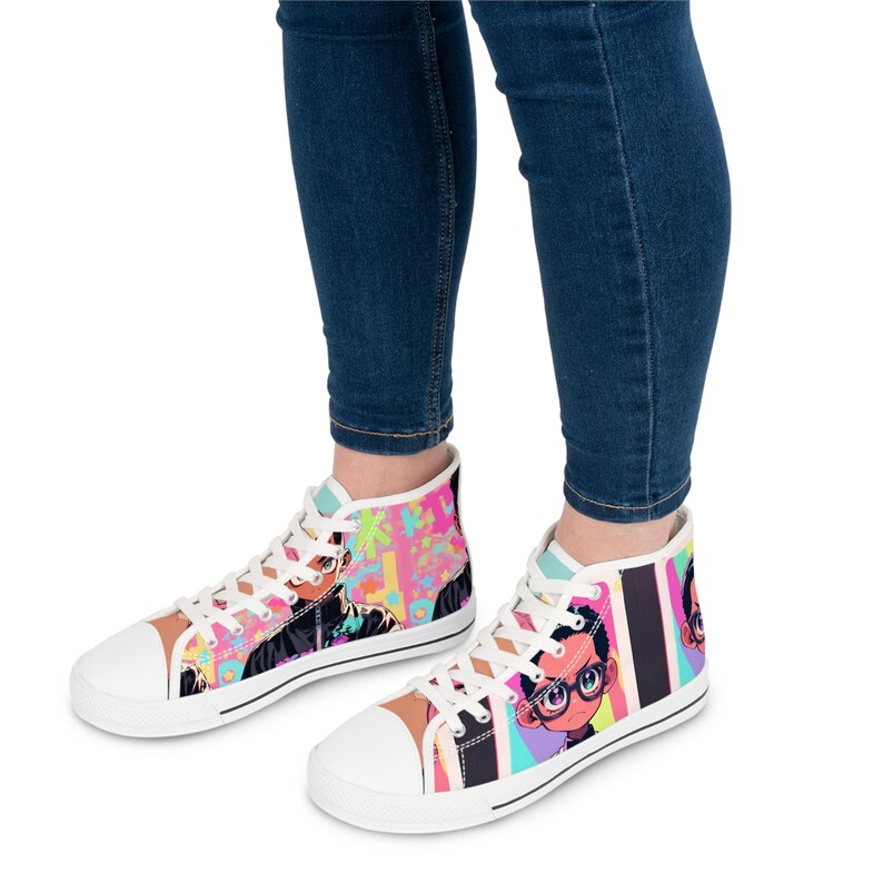 Malcolm X Women's Sneakers, Civil Rights Movement Shoes, African ...