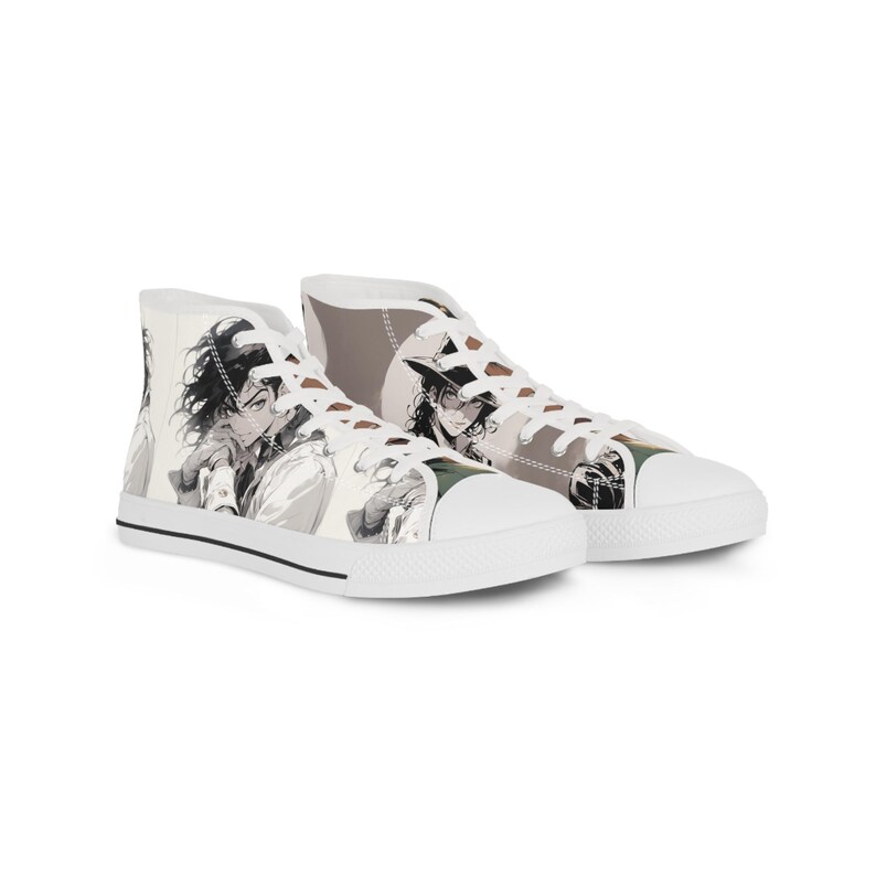 Mens Sneakers, Michael Jackson Print, Activist Shoes, Black History ...