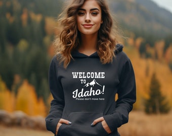 Welcome to Idaho please don't move here, SVG, PNG files