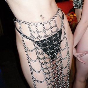 Syd Chainmail Knee Length Skirt