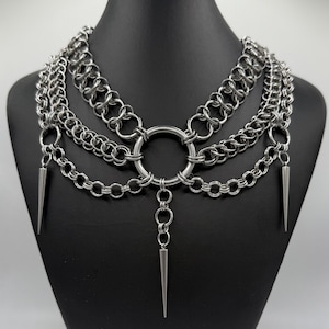 Spiked Chain Necklace