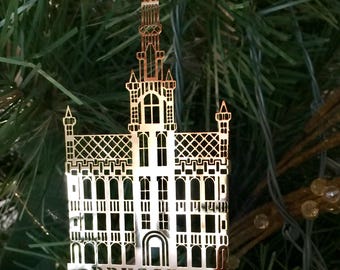 Hotel DeVille - Gold plated ornaments historic sites gift worldwide Belgium - Brussels 3 1/2' H