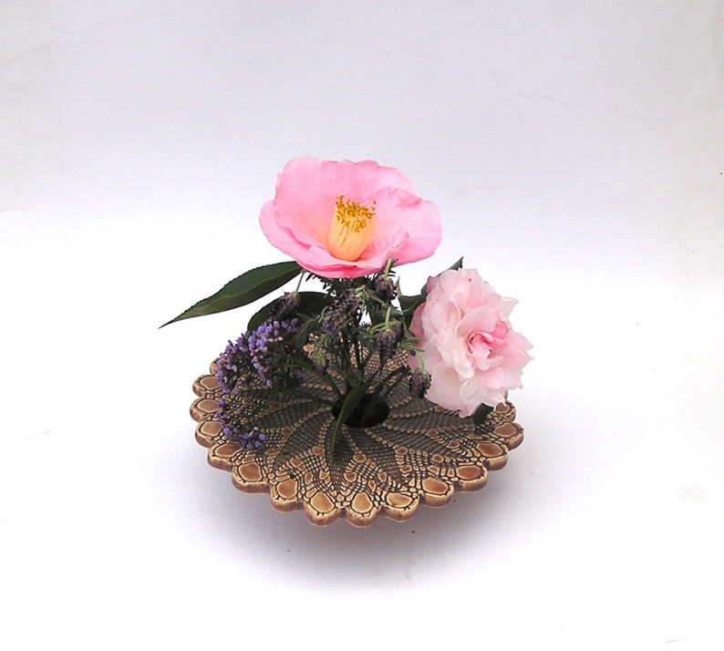 Home Decor Art Pottery Vase Kiln Fired Ceramic Ikebana