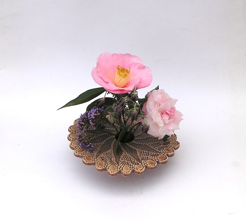 Home Decor Art Pottery Vase Kiln Fired Ceramic Ikebana