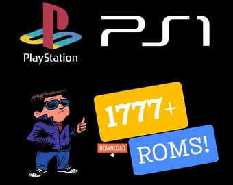 PS1 1777+ Roms GURU Collection (Playstation 1 Games) (Complete Library)