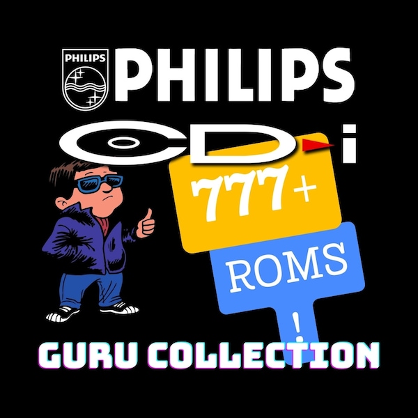 Philips CD-i: 777+ Roms GURU Collection (Games, Soft, Karaoke, Magazine, Video) (Complete Library)
