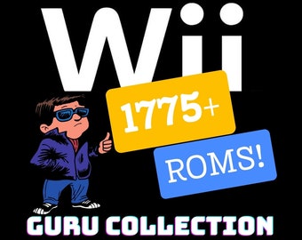 Wii: 1775+ Roms GURU-collectie (games) (volledige bibliotheek)