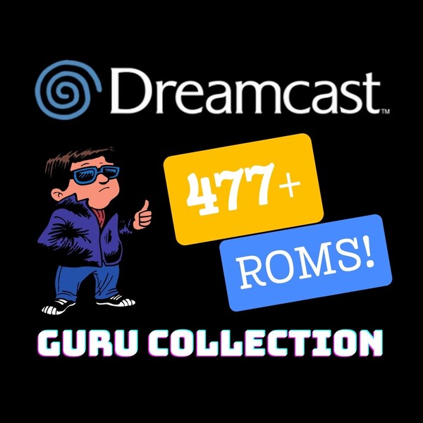 Sega Dreamcast: 477+ Roms GURU Collection (Sega Dreamcast Games) (Complete Library)