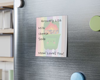 Dumpster Fire Sticky Notes - Funny Office Gift (50 Sheets)